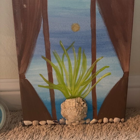 Handmade Coastal Boho wall art - Picture 2 of 3